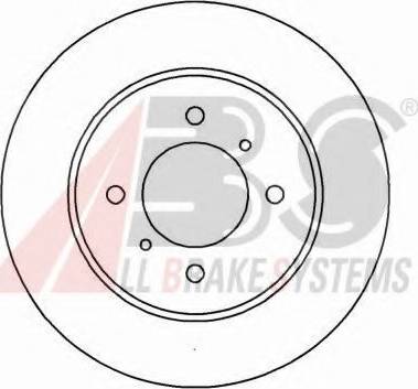 A.B.S. 16473 OE - Disque de frein cwaw.fr