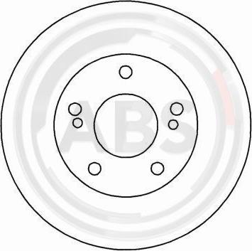 A.B.S. 16040 - Disque de frein cwaw.fr