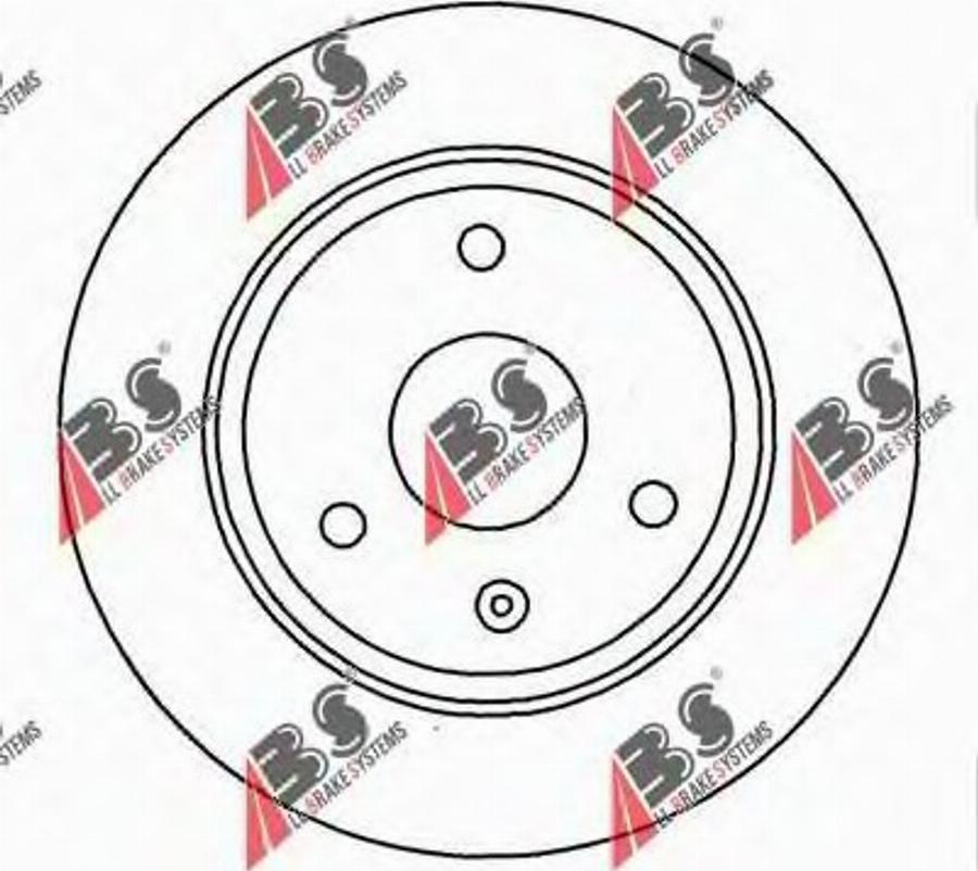 A.B.S. 16034 - Disque de frein cwaw.fr