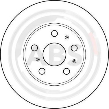 A.B.S. 16021 - Disque de frein cwaw.fr