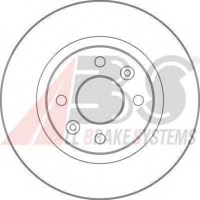 A.B.S. 16150 OE - Disque de frein cwaw.fr