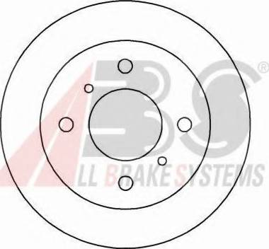 A.B.S. 16104 OE - Disque de frein cwaw.fr