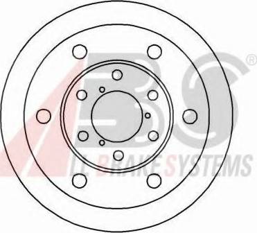 A.B.S. 16390 OE - Disque de frein cwaw.fr