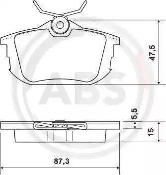 EGT 321722iEGT - Kit de plaquettes de frein, frein à disque cwaw.fr