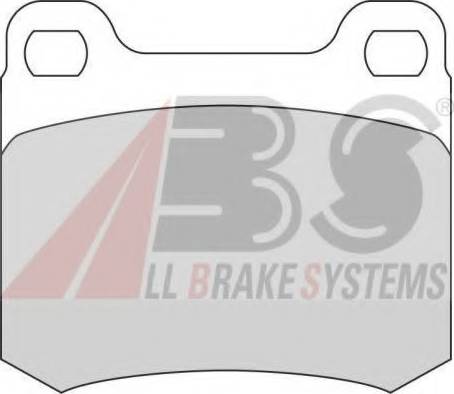 A.B.S. 36498/1 OE - Kit de plaquettes de frein, frein à disque cwaw.fr