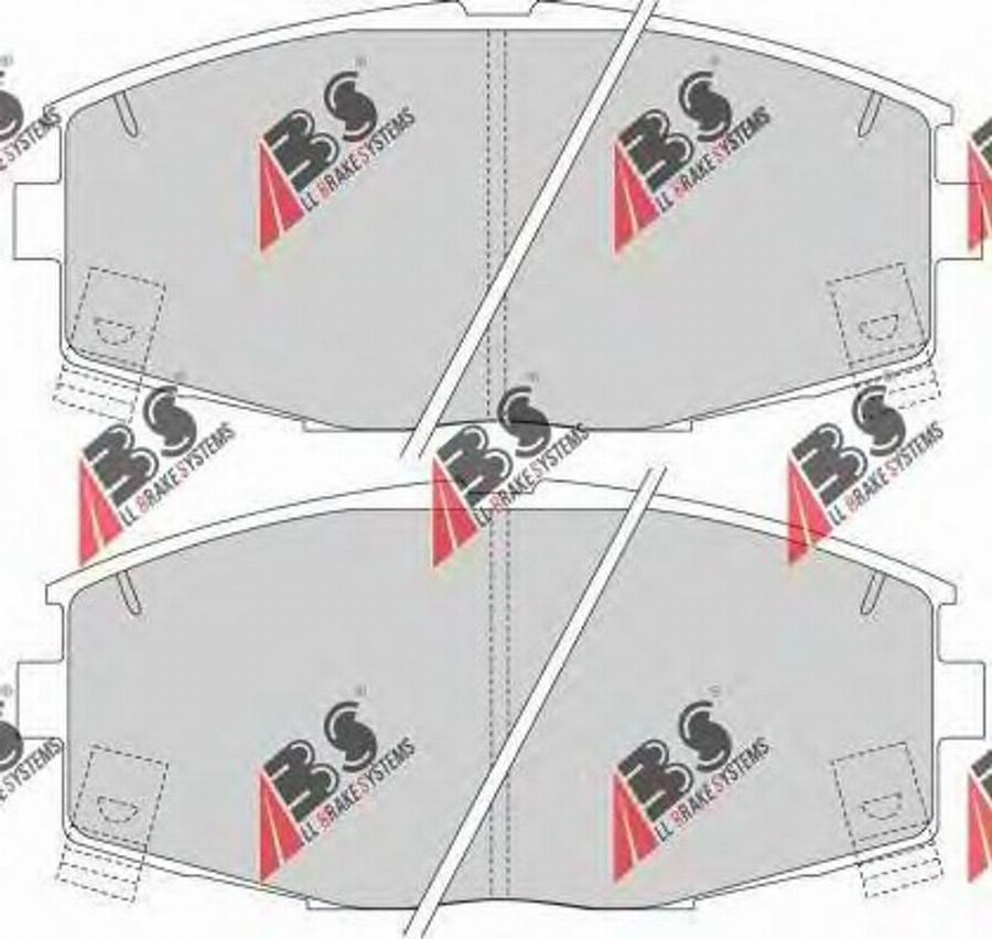 A.B.S. 36613 - Kit de plaquettes de frein, frein à disque cwaw.fr