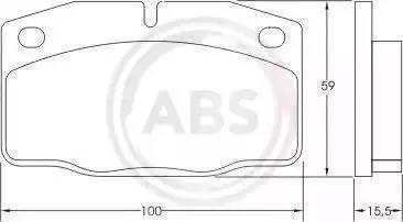 BOSCH BP508 - Kit de plaquettes de frein, frein à disque cwaw.fr