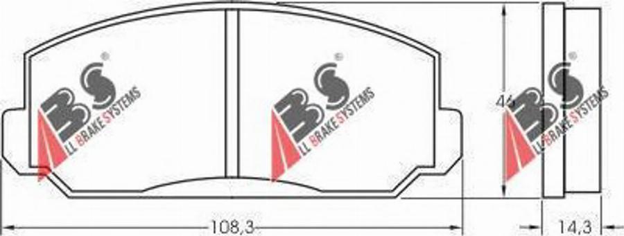 A.B.S. 36135 - Kit de plaquettes de frein, frein à disque cwaw.fr