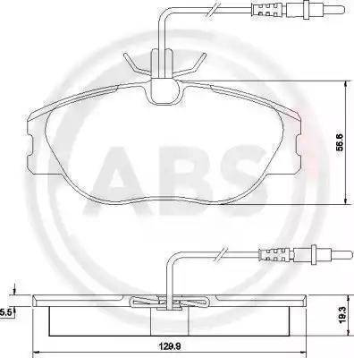 BOSCH F 026 000 052 - Kit de plaquettes de frein, frein à disque cwaw.fr