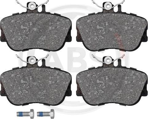 A.B.S. 36838 - Kit de plaquettes de frein, frein à disque cwaw.fr