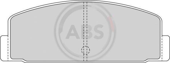 A.B.S. 36390 - Kit de plaquettes de frein, frein à disque cwaw.fr