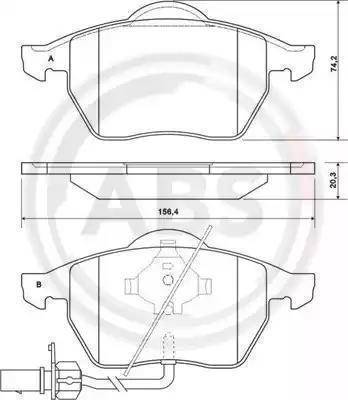 EGT 321626iEGT - Kit de plaquettes de frein, frein à disque cwaw.fr