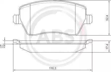 Parts-Mall PKW-013 - Kit de plaquettes de frein, frein à disque cwaw.fr