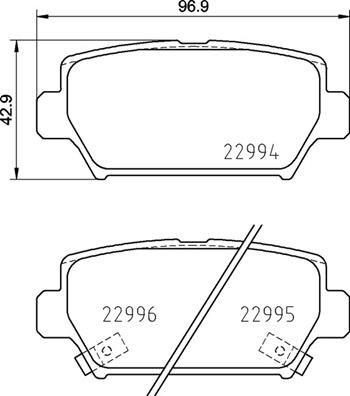 Valeo 670660 - Kit de plaquettes de frein, frein à disque cwaw.fr