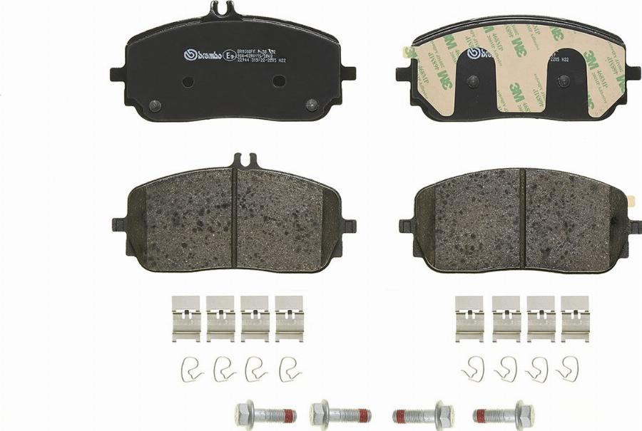 A.B.S. P 50 152 - Kit de plaquettes de frein, frein à disque cwaw.fr