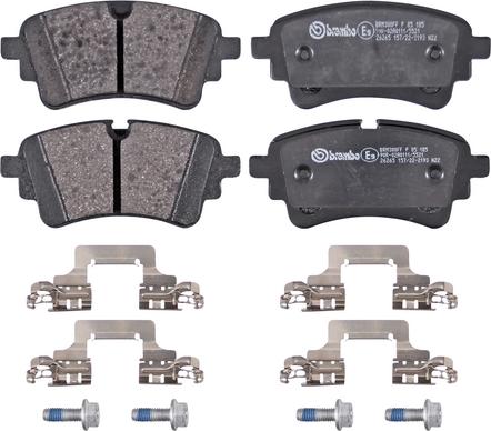 A.B.S. P 85 185 - Kit de plaquettes de frein, frein à disque cwaw.fr