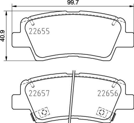 A.B.S. P30103 - Kit de plaquettes de frein, frein à disque cwaw.fr