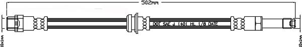 ABTEX ABH1067 - Flexible de frein cwaw.fr