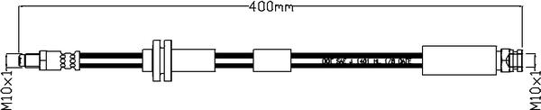 ABTEX ABH1205 - Flexible de frein cwaw.fr