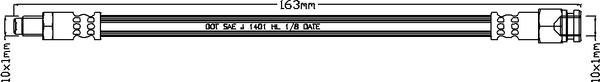 ABTEX ABH1288 - Flexible de frein cwaw.fr