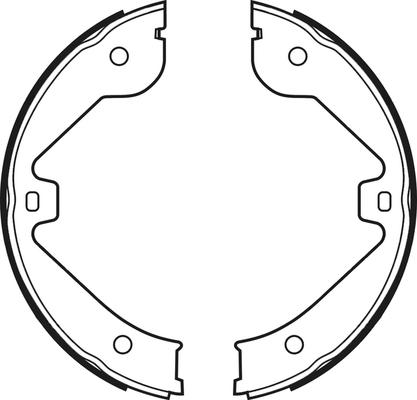 ABTEX ABS4091 - Jeu de mâchoires de frein cwaw.fr