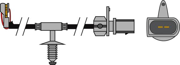 ABTEX AWL301 - Contact d'avertissement, usure des plaquettes de frein cwaw.fr