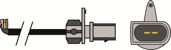 ABTEX AWL372 - Contact d'avertissement, usure des plaquettes de frein cwaw.fr