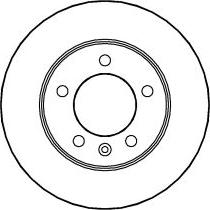 ABTEX BD903S - Disque de frein cwaw.fr