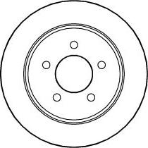 ABTEX BD917S - Disque de frein cwaw.fr