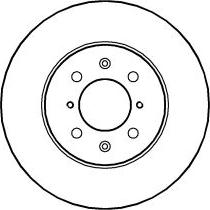 ABTEX BD434V - Disque de frein cwaw.fr