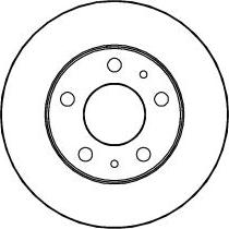 ABTEX BD427V - Disque de frein cwaw.fr