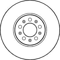 ABTEX BD594V - Disque de frein cwaw.fr