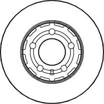 ABTEX BD592V - Disque de frein cwaw.fr