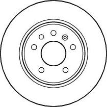 ABTEX BD507S - Disque de frein cwaw.fr