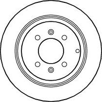 ABTEX BD518S - Disque de frein cwaw.fr