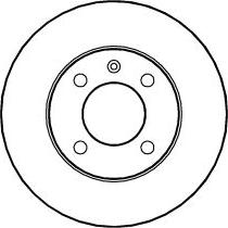 ABTEX BD583V - Disque de frein cwaw.fr