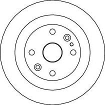 ABTEX BD664S - Disque de frein cwaw.fr