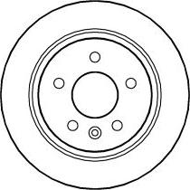 ABTEX BD679S - Disque de frein cwaw.fr