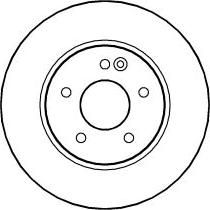 ABTEX BD673V - Disque de frein cwaw.fr