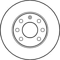 ABTEX BD073S - Disque de frein cwaw.fr