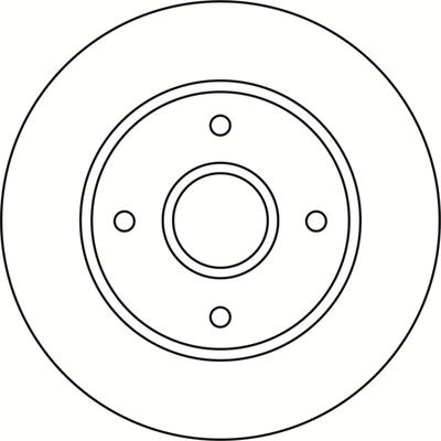 ABTEX BD1598HS - Disque de frein cwaw.fr