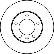 ABTEX BD1051V - Disque de frein cwaw.fr