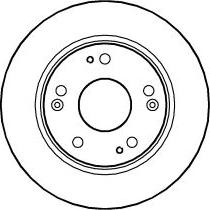 ABTEX BD1069S - Disque de frein cwaw.fr