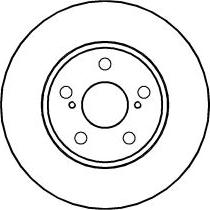 ABTEX BD1004V - Disque de frein cwaw.fr