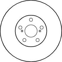 ABTEX BD1005V - Disque de frein cwaw.fr