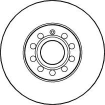 ABTEX BD1086V - Disque de frein cwaw.fr