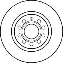 ABTEX BD1088S - Disque de frein cwaw.fr