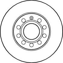 ABTEX BD1144S - Disque de frein cwaw.fr