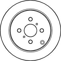 ABTEX BD1143S - Disque de frein cwaw.fr