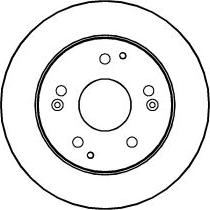 ABTEX BD1108S - Disque de frein cwaw.fr